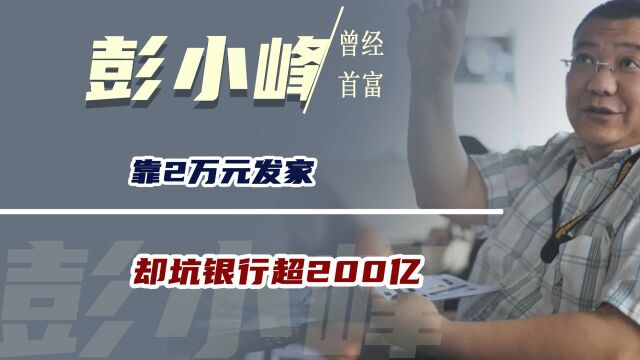 曾经的江西首富:靠2万元发家,32岁身家400亿,却坑银行超200亿