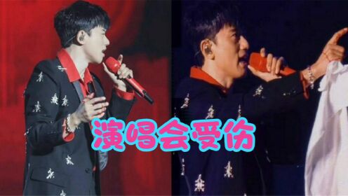 张杰演唱会受伤，手上鲜血淋漓仍坚持开唱，现场回应：可能见红会很好