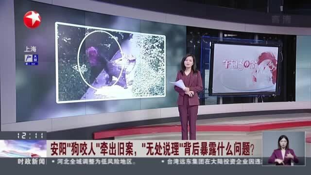 安阳“狗咬人”牵出旧案,“无处说理”背后暴露什么问题? 中纪委:狗咬人事件不能止于道歉