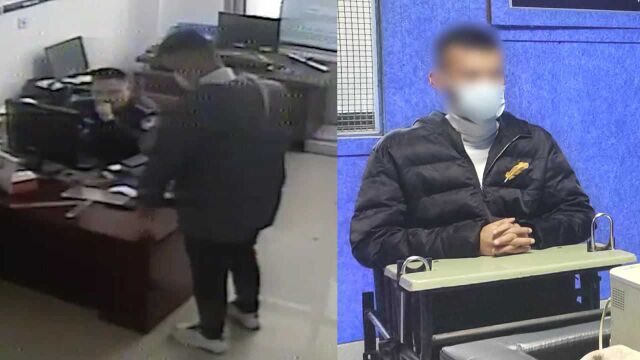 男子涉诈骗称父亲去世戴孝进派出所,民警当面拨通其“亡父”电话