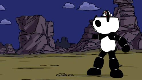 熊猫Z：熊猫掌握到了精髓，成功驯服敌人，太好笑了