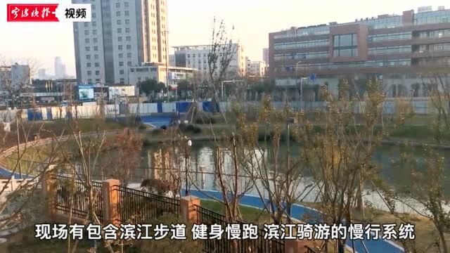 可步行、慢跑、骑行……姚江南岸这条滨江休闲带明起向市民开放