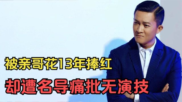 被亲哥花13年捧红,却遭名导痛批无演技,杨志刚还能走多远?