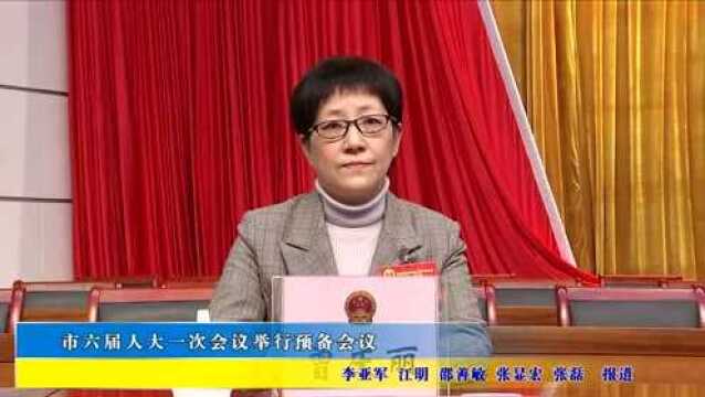 六安市六届人大一次会议举行预备会议!主席团名单来了!