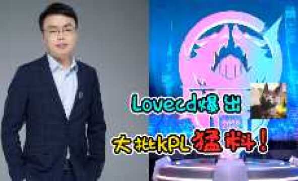 TTG前教练Lovecd爆出大批KPL猛料!