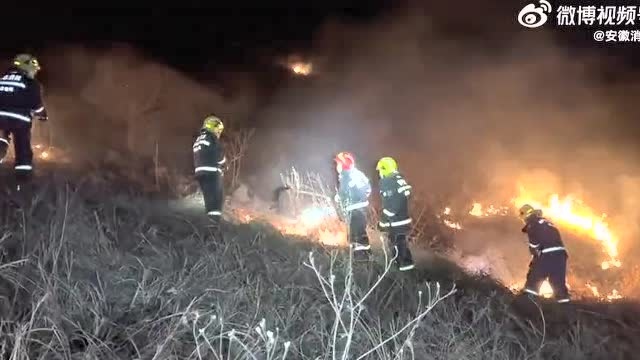 ►宿州一公墓后山突发山火!