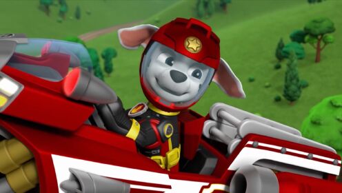 汪汪队的毛毛爱搞怪,喜欢撒娇,还会开着消防车展开救援