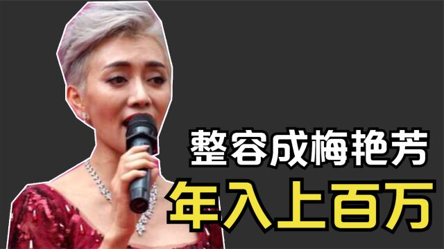 网红张丽整容变成“梅艳芳”,出名后年入百万,如今为何消失了?