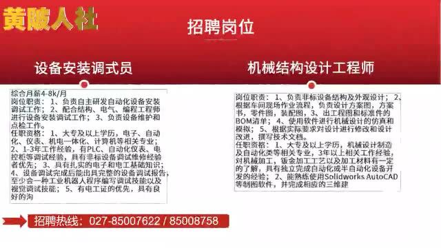 直播预告:黄陂区2022“保用工、促就业”网络带岗直播招聘会.想找工作的朋友看过来!