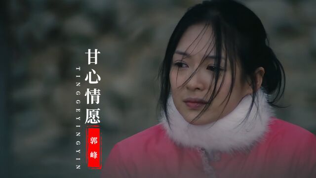 郭峰经典歌曲《甘心情愿》,他用深情的嗓音,唱哭了多少有情人