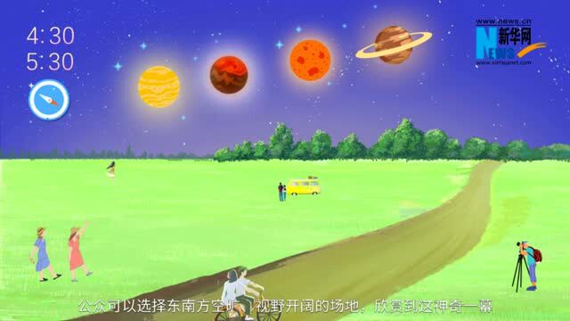 一起夜观天象,这幅“星图”真美!