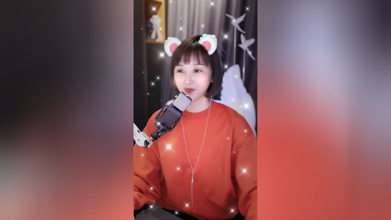 梁红素颜直播,演唱歌曲《情难渡》,一首由东北二人转改编的歌曲