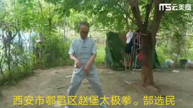 陕西省西安市鄠邑区赵堡太极拳:郜选民