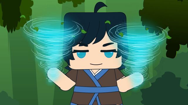 迷你大陆  迷你大陆动画:阿炎传授魔法给远古卡卡部落的村民