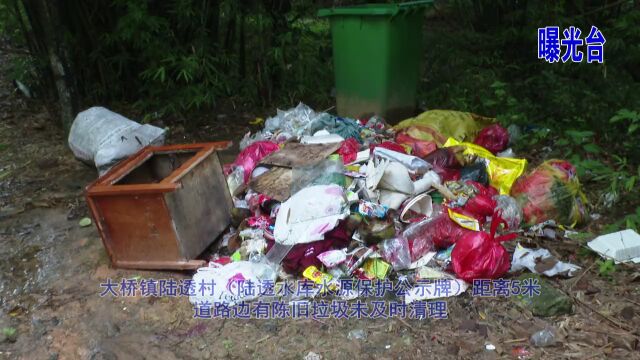 【陆川县人居环境集中整治曝光台】县城区、大桥镇