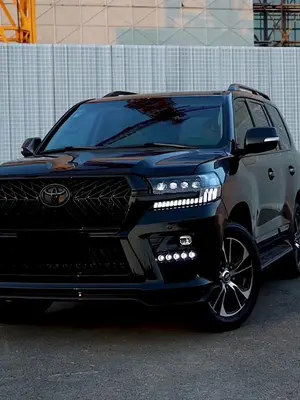 丰田因它而高级#丰田酷路泽 #黑武士 #改装