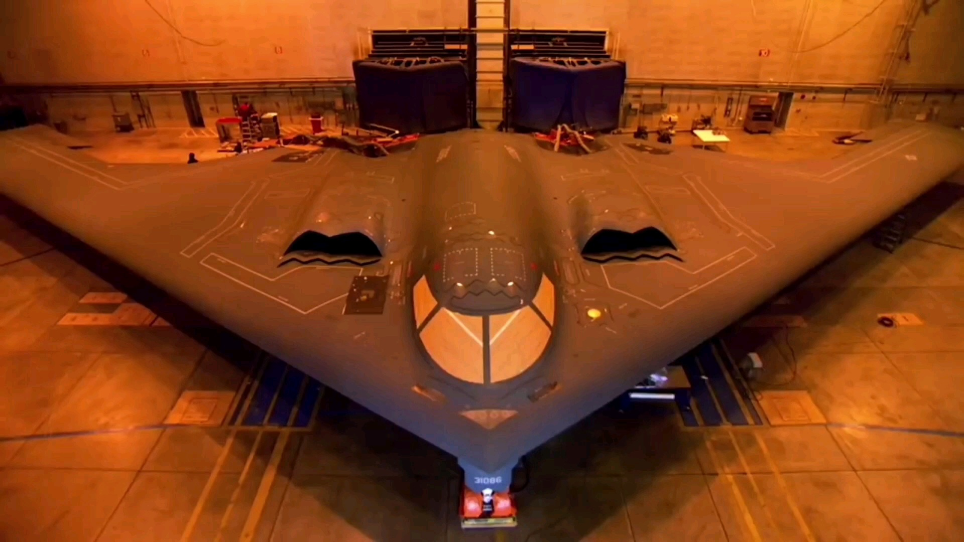 美国的超级武器b2轰炸机_腾讯视频