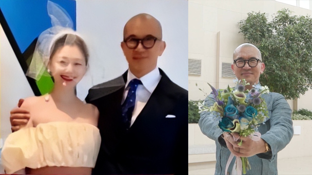 大s具俊晔结婚照曝光穿露脐婚纱像少女一脸甜蜜被老公紧搂