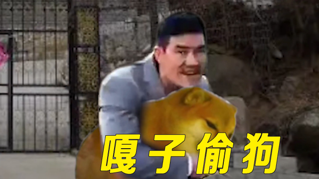 嘎子新戏花絮画面太过魔鬼,惨遭大佬鬼畜,上演偷狗记_腾讯视频