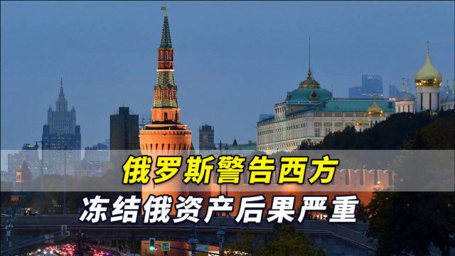 俄罗斯警告:西方冻结俄资产后果严重,布雷顿森林体系将自我毁灭