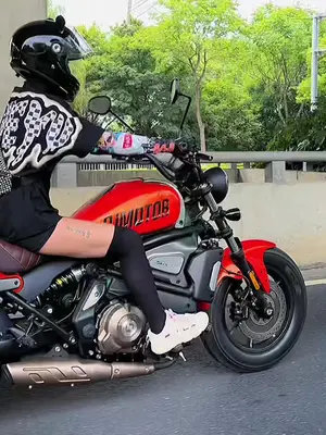 摩托车 #女骑 #关注我圆你机车梦