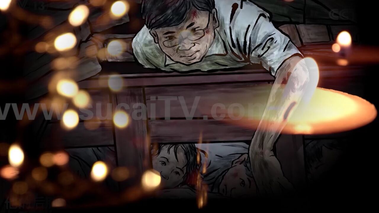 最后的姿势 谭千秋教师汶川地震诗歌朗诵配乐伴奏舞台演出led背景视频