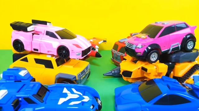 迷你特工队x变形机器人玩具汽车变身视频 #儿童玩具 #变形金刚