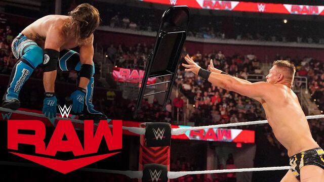 RAW：AJ·斯泰尔斯vs米兹