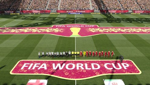 2022卡塔尔世界杯小组B组第1轮揭幕战 英格兰vs伊朗实况足球