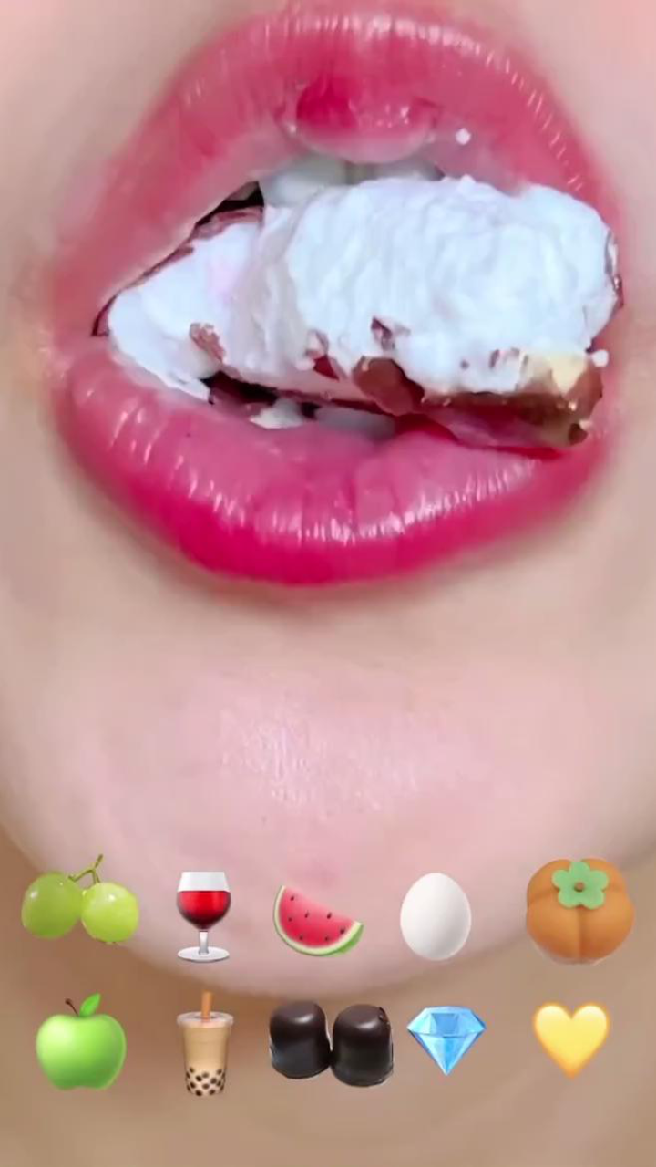 #咀嚼声#食音#asmr吃播_高清