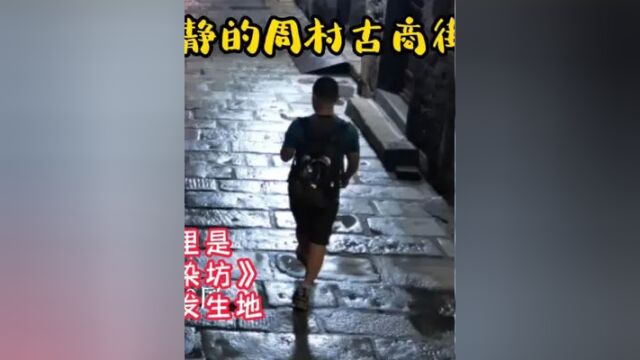 寂静的周村古商街 这里是《大染坊》故事发生地!淄博天下第一村 #老巷子 #无人机航拍 #淄博 #周村古商城 #行走40国