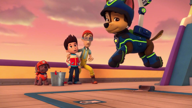 汪汪队:阿奇装备值上涨,轻松抓住偷鱼贼,原来是企鹅啊