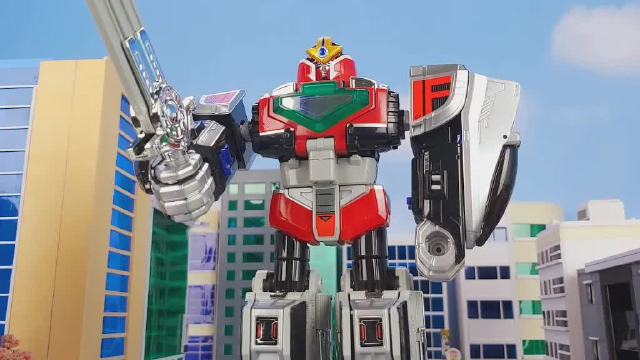 未来战队 dx 时间机器人 定格动画