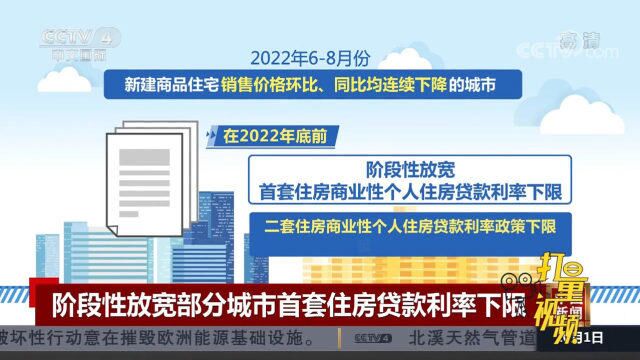 两部门:阶段性放宽部分城市首套住房贷款利率下限