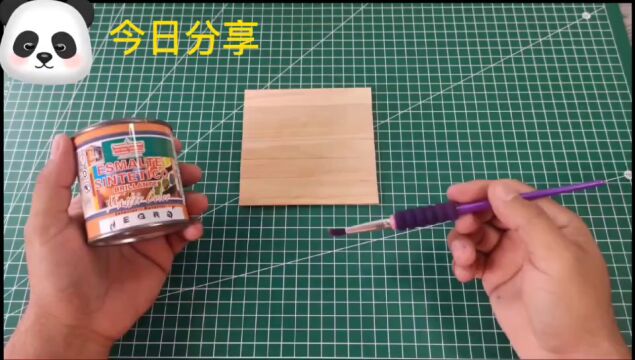 DIY手工制作迷你电视柜