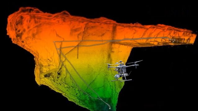 三维激光扫描 | 翼目神 Hovermap 矿山测量(第一视角)