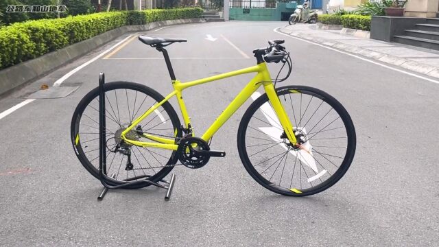 捷安特fastroad sl2平把公路,全套禧玛诺双盘18速,城市通勤必选