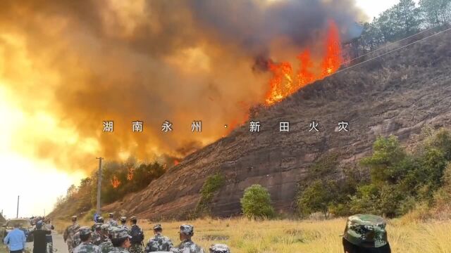 “新田山火”实录 | 致敬每一个勇敢逆行的“你”