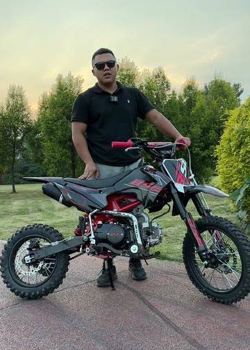 皆宜的儿童小越野摩托合适10岁已上小朋友骑#小摩托 #小越野摩托车