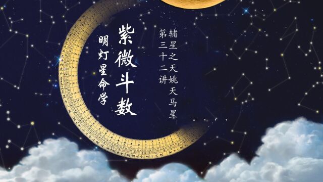 辅星之天姚天马星,第三十二讲