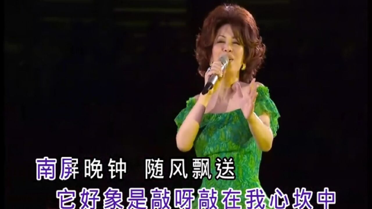蔡琴《南屏晚钟》怀旧经典八零后的回忆_腾讯视频}