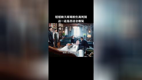 妞妞和大哥哥的生离死别，这一走是否还会再相见