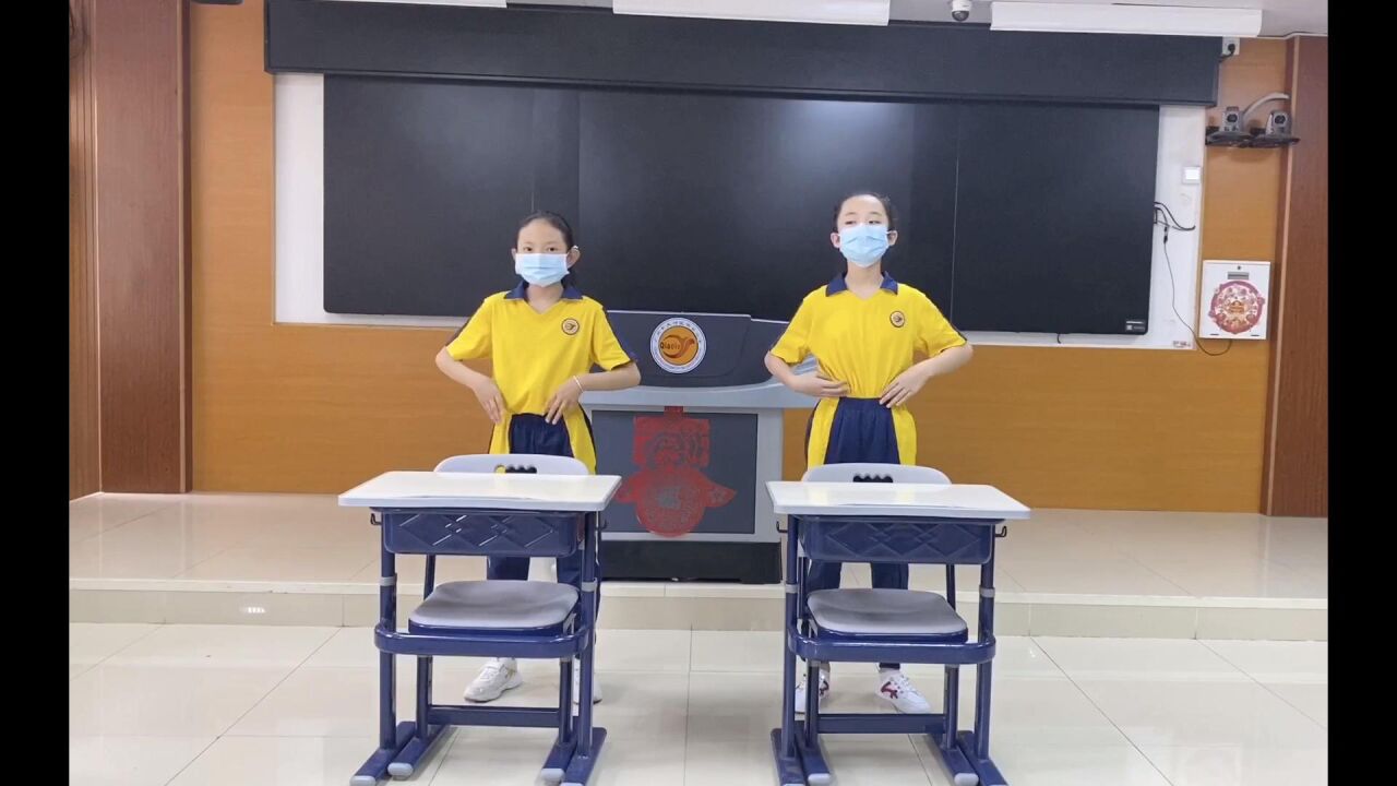 侨乐小学室内操1_高清