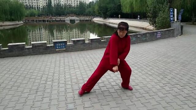 闯撞拳郭玉兰演绎