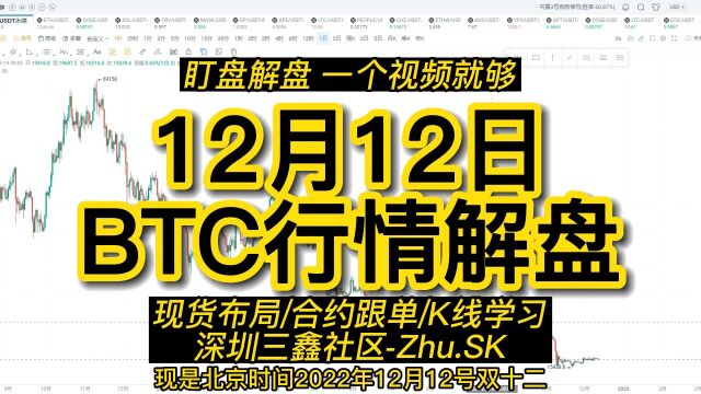 12月12日BTC行情解盘