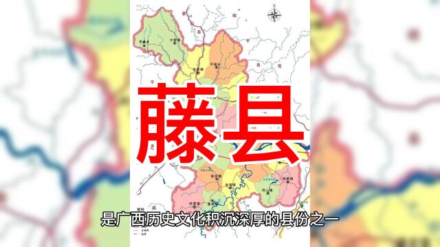 藤县古称藤州较早接受中原文化、是广西历史文化积沉深厚的县份之一