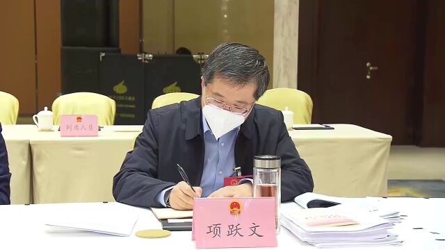 直通省“两会”丨省长王清宪参加蚌埠代表团审议