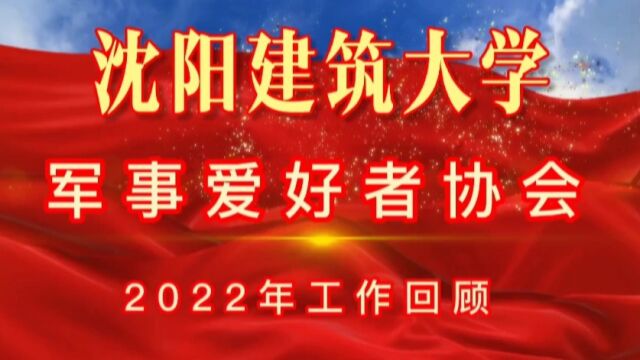 大学生军事爱好者协会2022年度总结