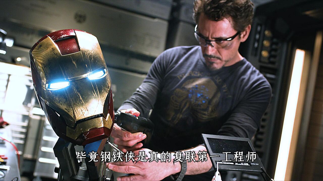 钢铁侠1删减片段,托尼制造马克2号的过程