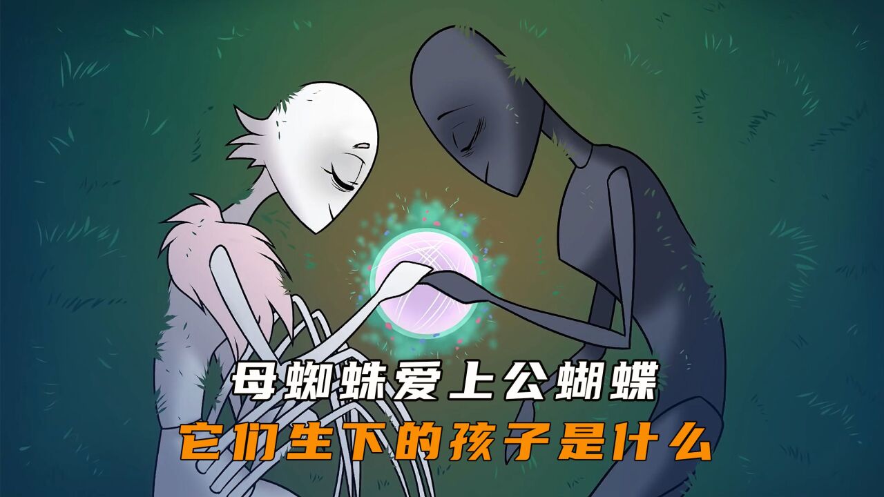 母蜘蛛爱上了公蝴蝶,它们生下的孩子是什么